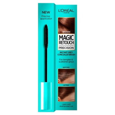 L'Oreal Magic Retouch Precision Brown Instant Grey Concealer Brush 8 ml