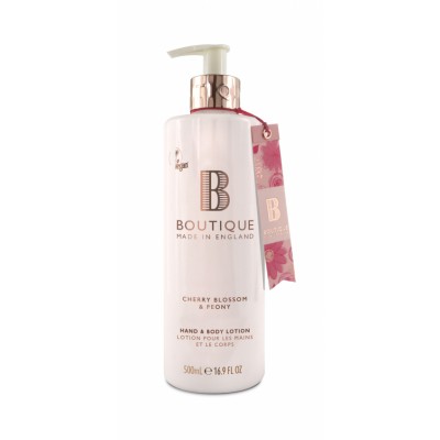 Boutique Cherry Blossom & Peony Hand & Body Lotion 500 ml