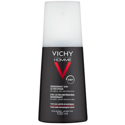 Vichy Homme 24H Ultra Fresh Deospray 100 ml
