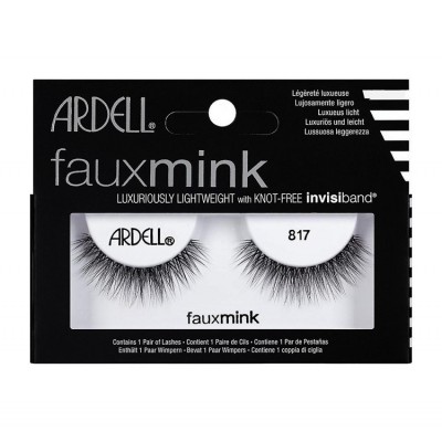 Ardell Faux Mink False Eyelashes Black 817 1 pair