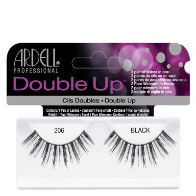 Ardell Double Up False Eyelashes Black 206 1 pair