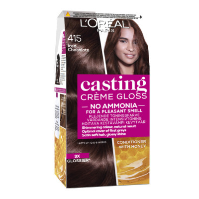 L'Oreal Casting Creme Gloss 415 Iced Chocolate 1 kpl