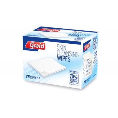 Graid Skin Cleansing Wipes 25 kpl