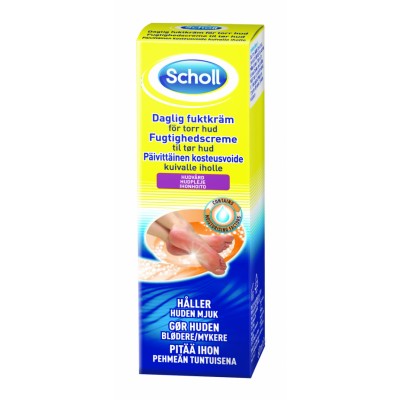 Scholl Fugtighedscreme Til Tør Hud 75 ml