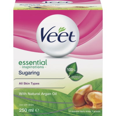 Veet Essential Inspirations Sugaring Argan Oil 250 ml