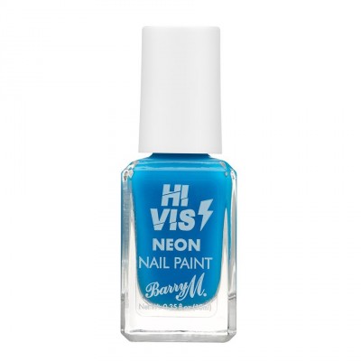 Barry M. Hi Vis Neon Nail Paint Blue Shock 10 ml