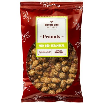 Trope Peanuts Med Sød Sesamskal 225 g