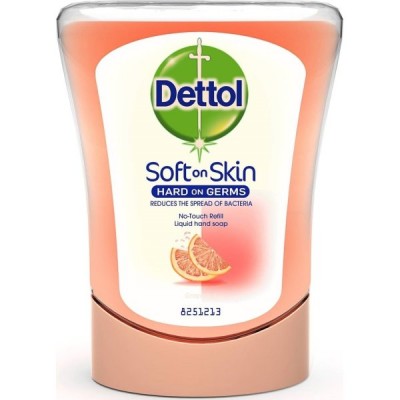 Dettol No Touch Antibacterial Soap Refill Grapefruit 250 ml