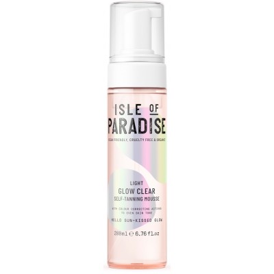Isle Of Paradise Light Glow Clear Self Tanning Mousse 200 ml