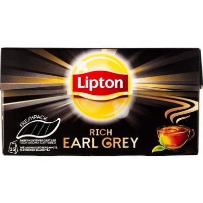 Lipton Black Tea Rich Earl Grey 20 st
