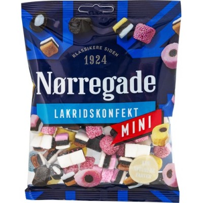 Nørregade Danish Mini Liquorice Confectionery 360 g