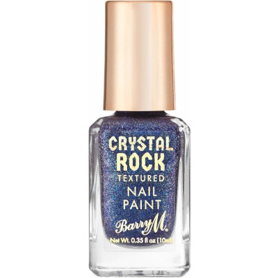 Barry M. Crystal Rock Textured Nail Paint Blue Sapphire 10 ml
