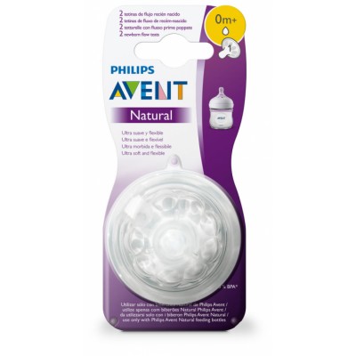 Philips Avent Speen Natural 0+ M 2 st