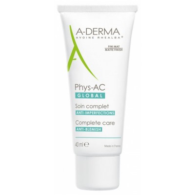 A-Derma Phys-AC Global Complete Care Anti-Blemish 40 ml