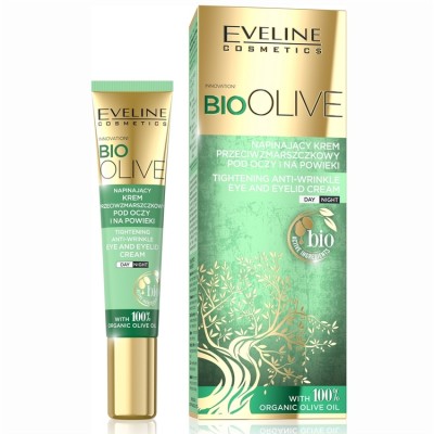 Eveline Bio Olive Tightening Anti-Wrinkle Eye And Eyelid Cream 20 ml