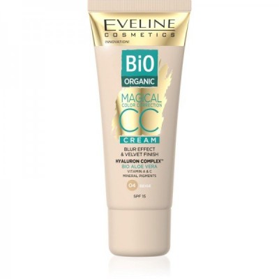 Eveline Magical CC Cream Bio Organic Aloe Vera 04 Beige 30 ml