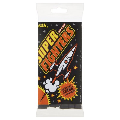 Super Flyers Super Fighters 7 Pack With Extra Spicy Liquorice 80 g