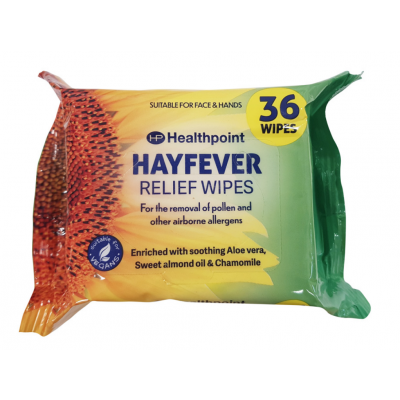 Healthpoint Hayfever Relief Wipes 36 st