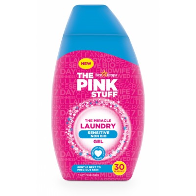 Stardrops The Pink Stuff Sensitive Non Bio Laundry Gel 900 ml