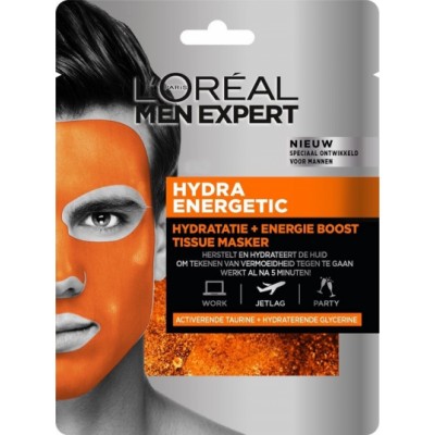 L'Oreal Men Expert Hydra Energetic Tissue Mask 1 pcs