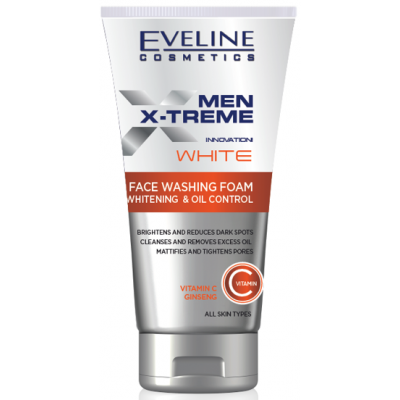Eveline Men X-Treme Whitening Face Wash Foam 150 ml