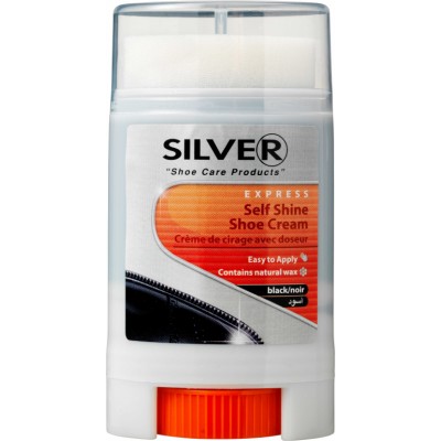 Silver Express Black Self Shine Shoe Cream 50 ml