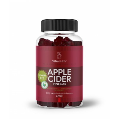 VitaYummy Apple Cider Vinegar B12 Vitamin 60 kpl