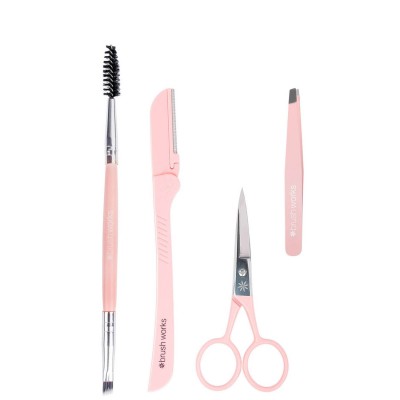 Brush Works Perfect Brows Set 4 st