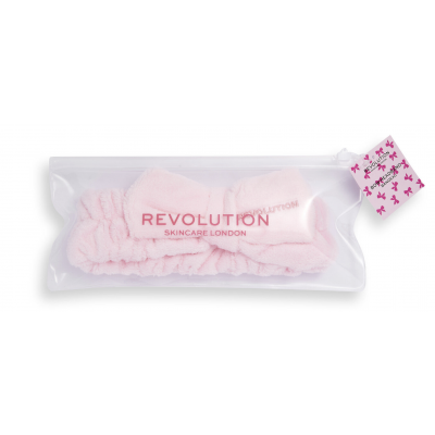 Revolution Skincare Pretty Pink Bow Headband 1 stk