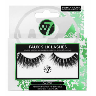 W7 Faux Silk Lashes Calypso 1 pair