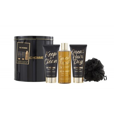 Grace Cole GC Homme Dominate Giftset 250 ml + 150 ml + 150 ml + 1 st