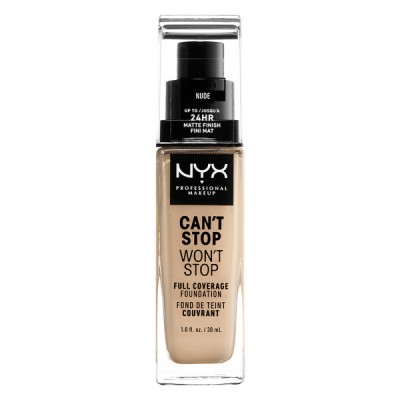 NYX Can't Stop Won't Stop Foundation Nude 30 ml
