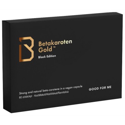 Good For Me Betakaroten Gold Black Edition 60 st