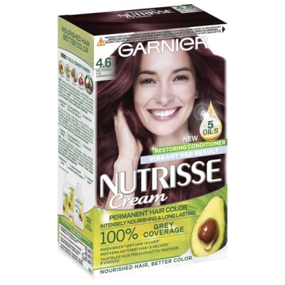 Garnier Nutrisse Cream 4.6 Redish Brown 1 stk