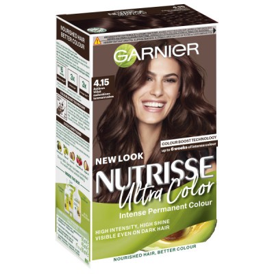 Garnier Nutrisse Ultra 4.15 Ash Brown 1 stk