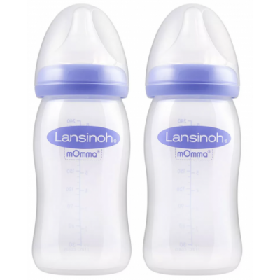 Lansinoh Feeding Bottle 2 Pack 2 x 240 ml