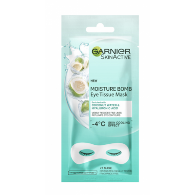 Garnier Skin Active Hydra Bomb Eye Tissue Mask Coconut Water 1 pcs
