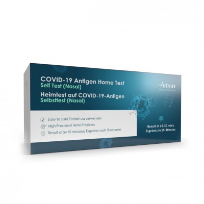Artron Covid-19 Antigen Home Test Nasal 5 kpl