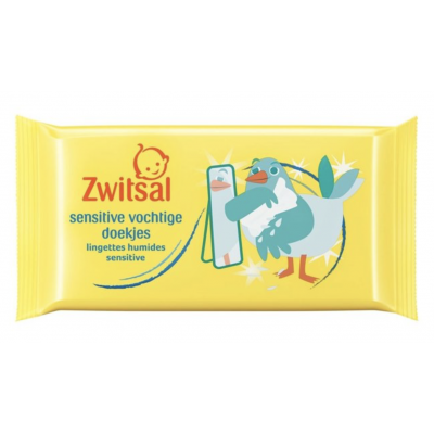 Zwitsal Baby Wipes Sensitive Animal 57 stk