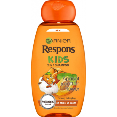 Garnier Kids 2-in-1 Shampoo Apricot & Cotton Flower 250 ml