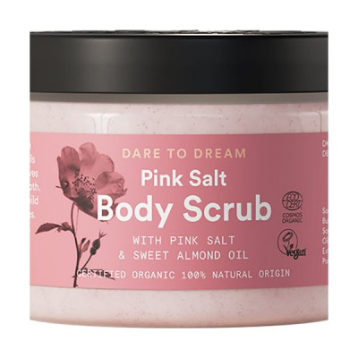 Urtekram Dare to Dream Soft Wild Rose Pink Salt Body Scrub 50 m