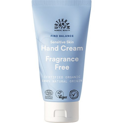 Urtekram Find Balance Sensitive Skin Fragrance Free Hand Cream 75 ml