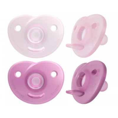 Philips Avent Soother For Newborns Girl 0-6M 2 stk