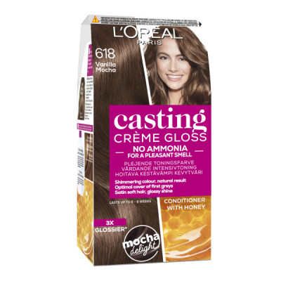 L'Oreal Casting Creme Gloss 618 Vanilla Mocha 1 stk