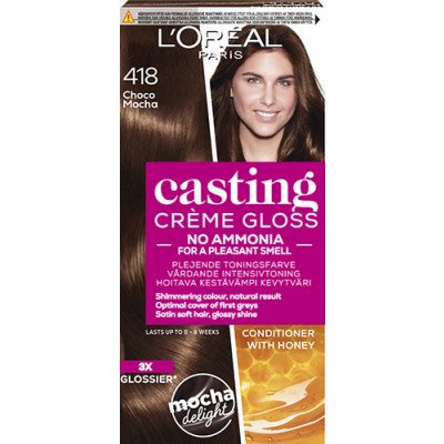 L'Oreal Casting Creme Gloss 418 Choco Mocha 1 pcs