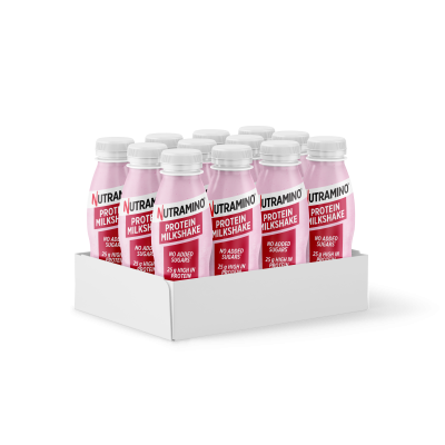 Nutramino Protein Milkshake Strawberry 12 x 330 ml