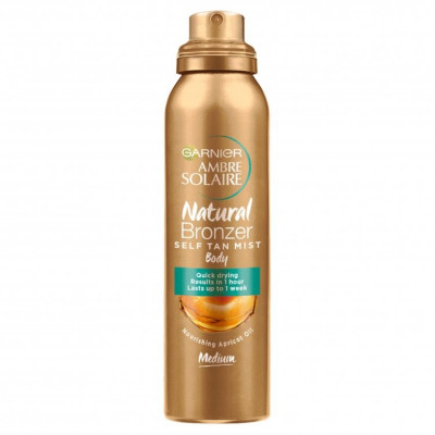 Garnier Ambre Solaire Bronzer Sun Tan Body Spray Medium 150 ml
