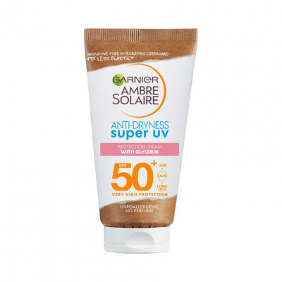 Garnier Ambre Solaire Super Uv Advanced Face & Chest Sun Protection Cream SPF50+ 50 ml