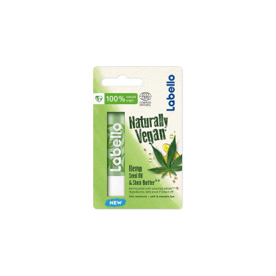 Labello Naturally Vegan Hemp Seed Oil & Shea Butter 5,2 ml