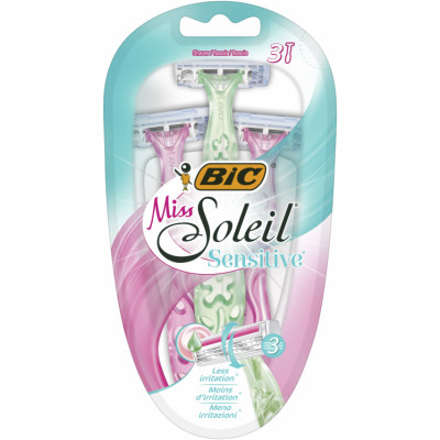 Bic Miss Soleil Sensitive Disposable Razors 3 pcs